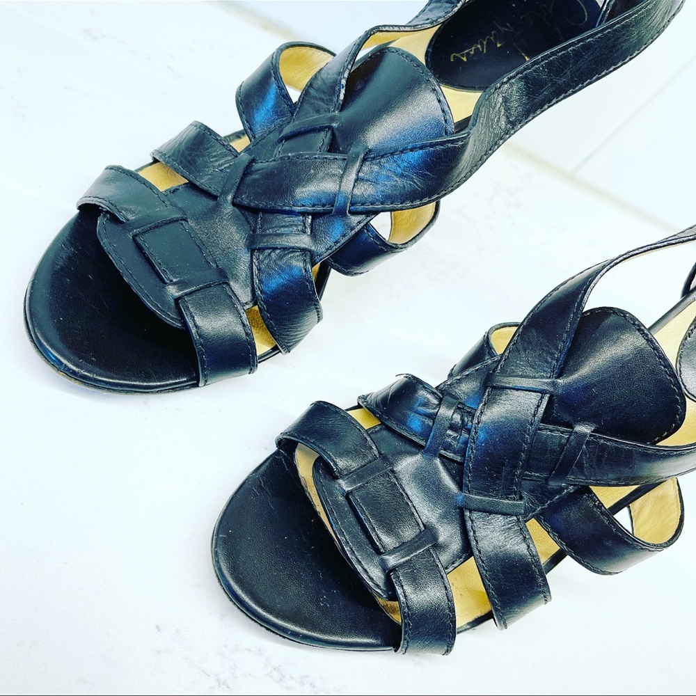 Cole Haan Calfskin Leather Gladiator Heels - Picture 3 of 12